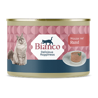 Bianco Mousse - Rund - 70g kattenvoer