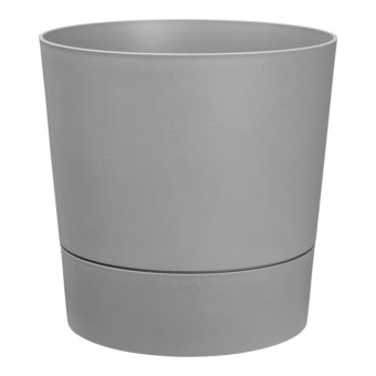 Bloempot Elho Greensense Aqua Care rond - d30 x h29cm - Licht beton