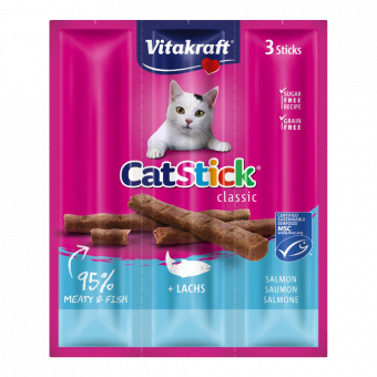 Cat stick mini zalm msc 3st - Vitakraft - Kattensnoepjes kattenvoer