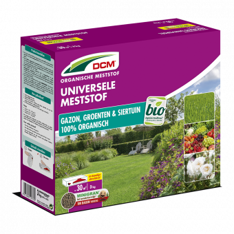 DCM Meststof Universeel - 3kg - Tuinplanten voeding