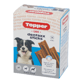 Dentaxx Sticks Medium & Large - 28st - Topper - Hondensnacks hondenvoer