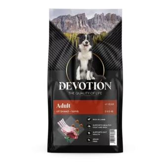 Devotion Adult Lam - Alle rassen +1 jaar 3 kg - Hondenvoer hondenvoer