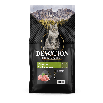 Devotion Regular - Kip - Kattenvoer - 7kg kattenvoer