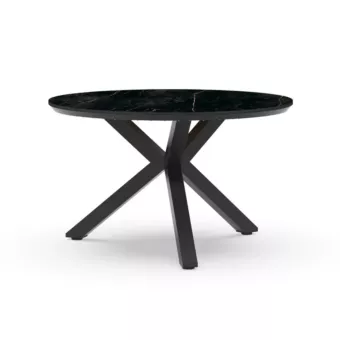 Orbital Dining Tafel - 120 Ø cm - Trespa Top Marble