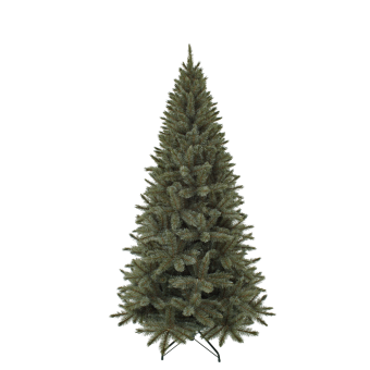 Triumph Tree Forest Frosted Kunstkerstboom - Blauwgrijs - Slim - H215xD117cm