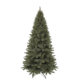 Triumph Tree Forest Frosted Kunstkerstboom - Blauwgrijs - Slim - H230xD130cm