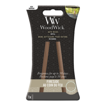 Woodwick Auto Reed Refill Fireside - Auto parfum