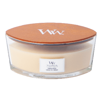 Woodwick Vanilla Bean Ellipse Candle - Geurkaars