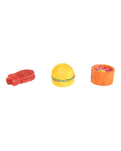 Bernie knaagdierspeelgoed - Aardbei, hamburger en pot
