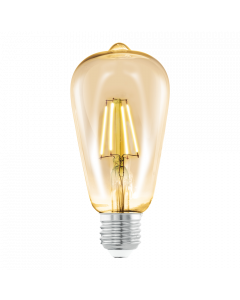 Eglo Vintage LED-Lichtbron Amber - E27 220LM ST64 4W 2200K