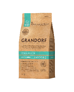Grandorf Adult - 4 Meat met Bruine rijst - 1kg - Hondenvoer