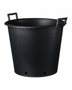 Nature - Ritzi container zwart 30L - met handgreep