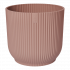 Bloempot Elho Vibes Fold rond - d25 x h23cm - Delicaat roze