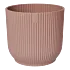 Bloempot Elho Vibes Fold rond - d30 x h27cm - Delicaat roze