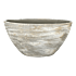 Bloempot Miami ovaal - l35 x d16 x h19cm - Grijs