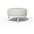 Fresca Lounge Hocker en Coffee Tafel - Creme White - Tierra Outdoor