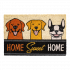 Kokosmat Ruco Dogs Home - 60x40cm - Mix - Deurmat