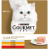 PURINA® Gourmet Gold Mousse met Tonijn, Lever, Kalkoen, Rund - Kattenvoer - 8x85g - kattenvoer