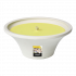 Ronde vuurpot Citronella & Lemon Breeze - Grijze terracotta - SPAAS