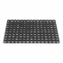 Rubbere Ringmat Domino - 60x40cm - Zwart - Deurmat