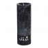 Rustieke cilinderkaars 68/190 mm 95u - zwart - SPAAS
