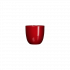 Tusca bloempot - h7,5 d8,5cm - rood