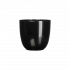 Tusca bloempot - h16 d17cm - Zwart