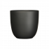Tusca bloempot - h28,5 d31cm - Zwart mat
