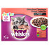 Whiskas Junior Maaltijdzakjes - Classic Selectie in Saus - Kattenvoer - 12x100g - kattenvoer