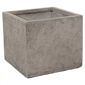 Plantenbak Arizona Cubi - l34 x b34 x h30cm - Lichtbruin