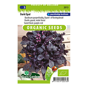 Basilicum, Dark Opal - Sluis Garden - Zaden
