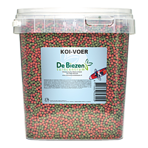 Biezen vijverkoi voer 3mm - Visvoer - 2,5l