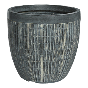 Bloempot Bryan - d37 x h35cm - Grijs