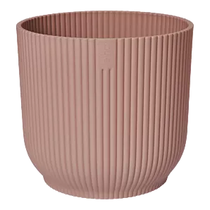 Bloempot Elho Vibes Fold rond - d25 x h23cm - Delicaat roze