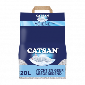 Catsan Hygiene Plus - Kattenbakvulling - 20L