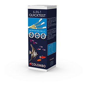 Colombo Quicktest 6 in 1 Teststrips - Watertester
