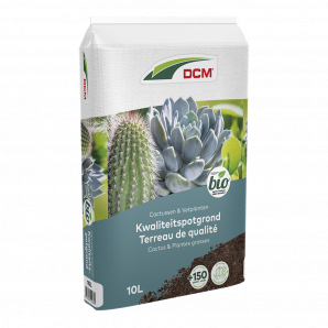 DCM Ecoterra® Cactussen en vetplanten - 10L - Potgrond