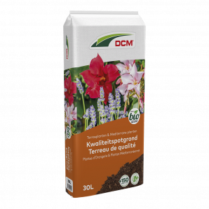DCM Ecoterra® Terrasplanten & Mediterrane Planten - 30L - Potgrond