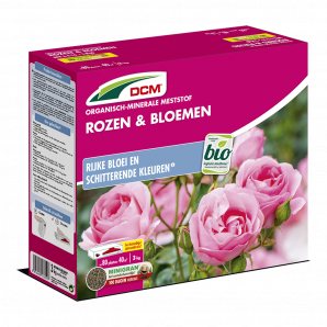DCM Meststof Rozen & Bloemen - 3kg - Tuinplanten voeding