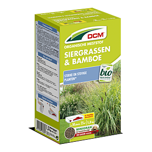 DCM Meststof Siergrassen & Bamboe - 1,5kg - Tuinplanten voeding