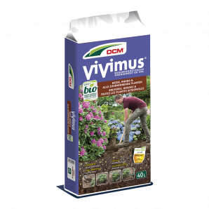 DCM Vivimus® Heide, Rhodo & alle Zuurminnende Planten - 40L - Tuinplanten voeding, Potgrond voor