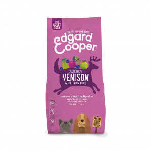 Edgard & Cooper - Hert & Scharreleend Brok - Voor volwassen honden - Hondenvoer - 12kg hondenvoer