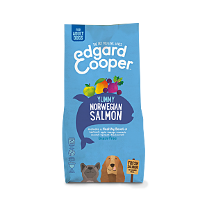 Edgard & Cooper - Verse Noorse Zalm Brok- Voor volwassen honden - Hondenvoer - 12kg hondenvoer