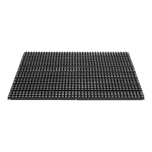 Fantastic Borstelmat - 60x40cm - Zwart - Deurmat