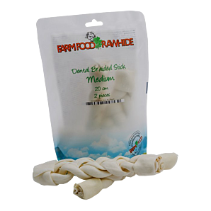 FARM FOOD FARMF DENT BRAID STICK M 2 ST hondenvoer
