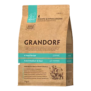 GD 4meat Ad med-maxi 3kg hondenvoer