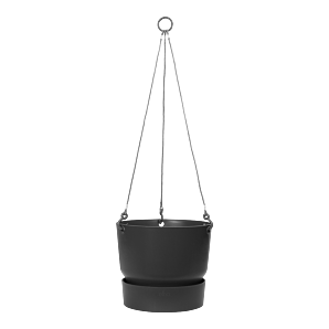Elho greenville hangschaal 24cm - living black