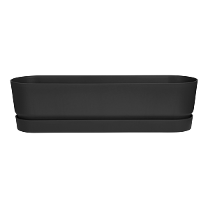 Elho Greenville Trough Long 70cm - living black