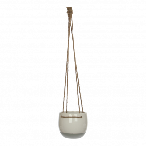 Hangpot Resa - d13,5 x h11,5cm - Wit