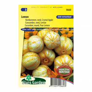 Komkommer Lemon - Sluis Garden - Zaden